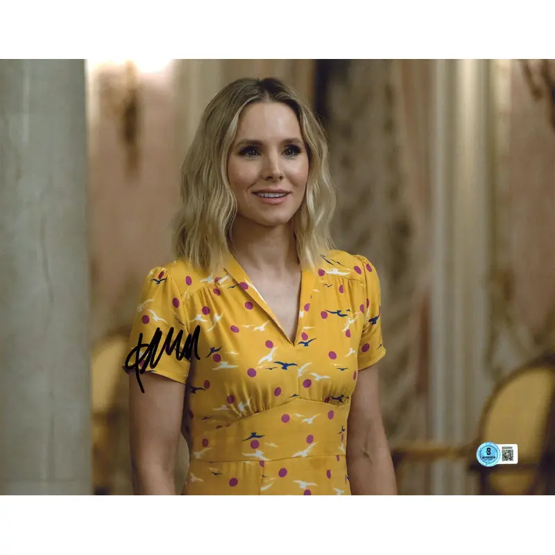 Kristen Bell The Good Place Authentic Signed 11x14 Horizontal Photo BAS #BS96964