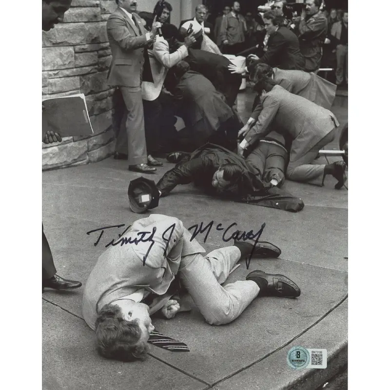 Timothy J. McCarthy Authentic Signed 8x10 Photo Autographed BAS #BN73199