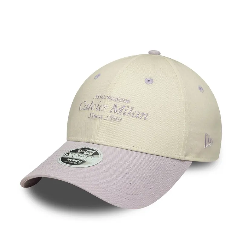 AC Milan Womens Contrast Cream 9FORTY Adjustable Cap