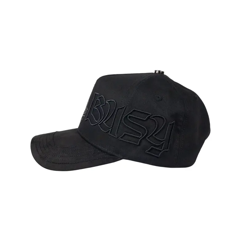 BAEZ SAN BLACK STAY BUSY  SNAPBACK HAT BZSTAYBUSY BLK