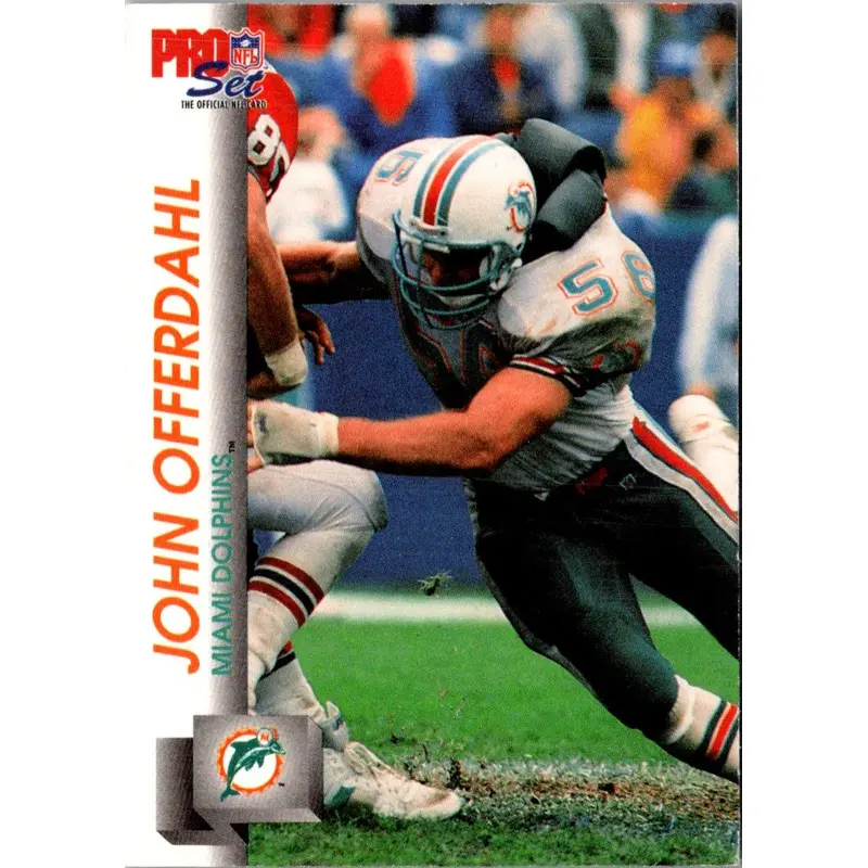 1992 Pro Set John Offerdahl #560