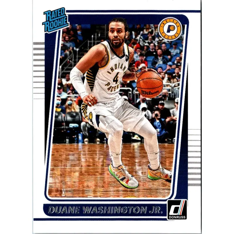 2021 Panini Chronicles Duane Washington Jr. #297 Rookie