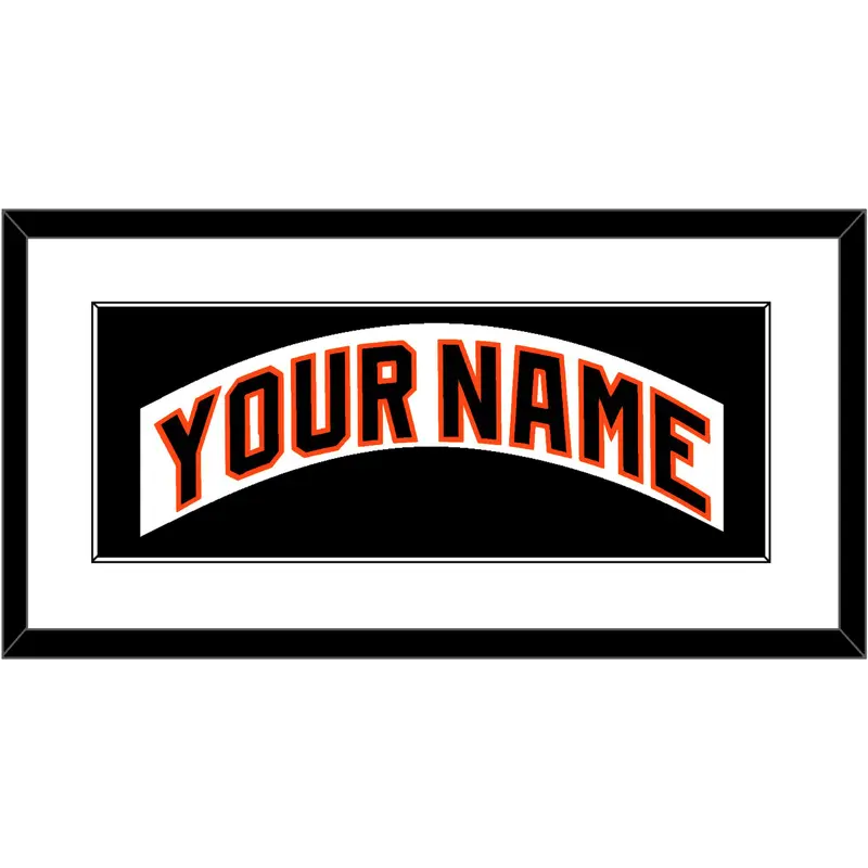 San Francisco Nameplate - Home White (1983-1993) - Single Mat 2