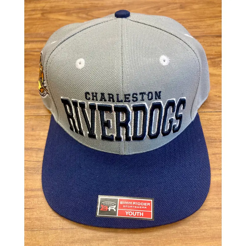 Charleston RiverDogs Youth Choice  "Finley" Gray/Navy Cap