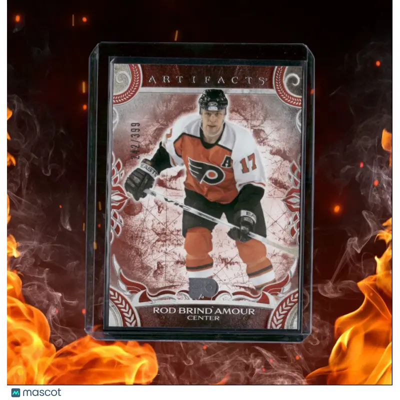 2024-25 Upper Deck Artifacts Rod Brind`Amour Ruby Red 242/399 #159