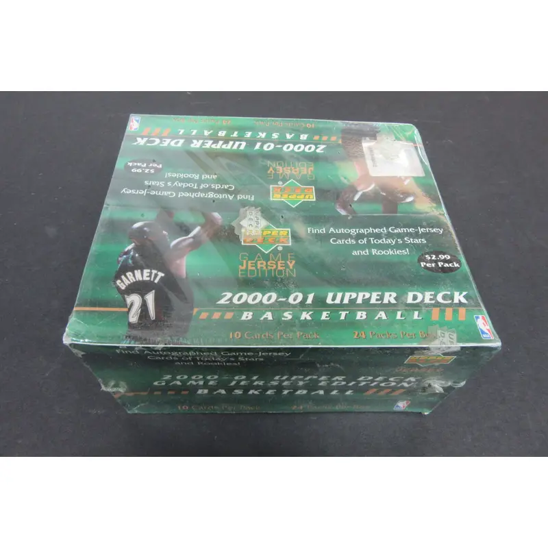 2000/01 Upper Deck Basketball Series 2 (Game Jersey) Box (Retail)