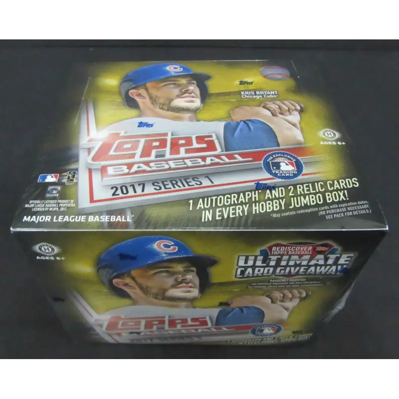2017 Topps Baseball Series 1 Jumbo Box (Hobby)