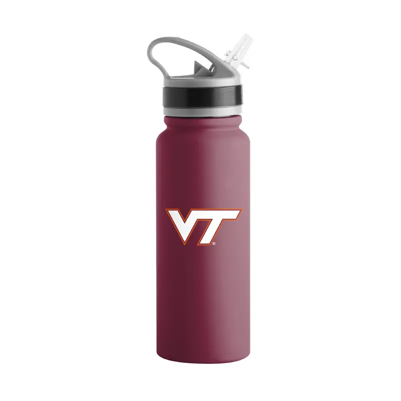 Virginia Tech 25oz Campus Color Letterman Stainless Single Wall Flip Top Bottle