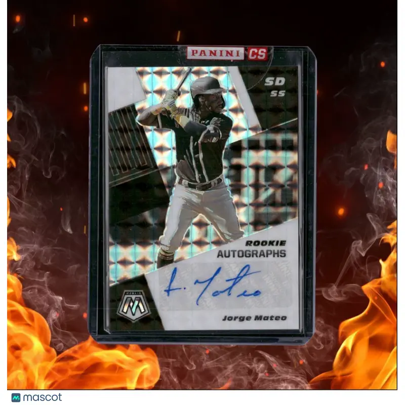 2021 Panini Mosaic Jorge Mateo Mosaic Prizm Rookie Auto #RAM-JM