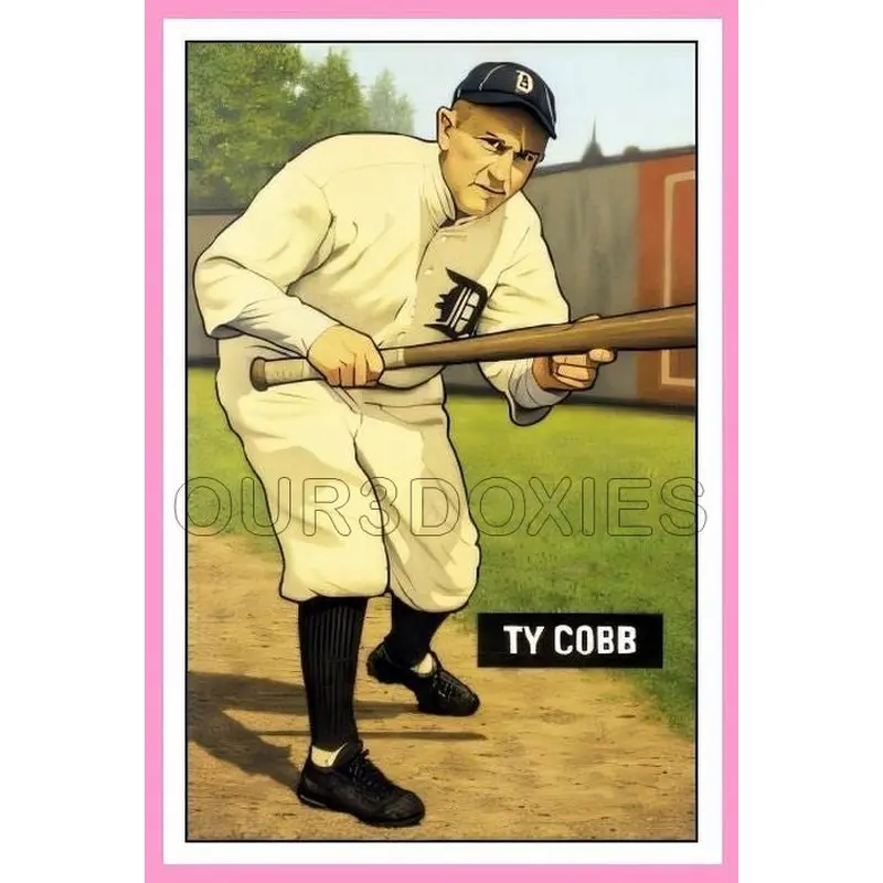 Ty Cobb 1951 Bowman Custom Card - 4012