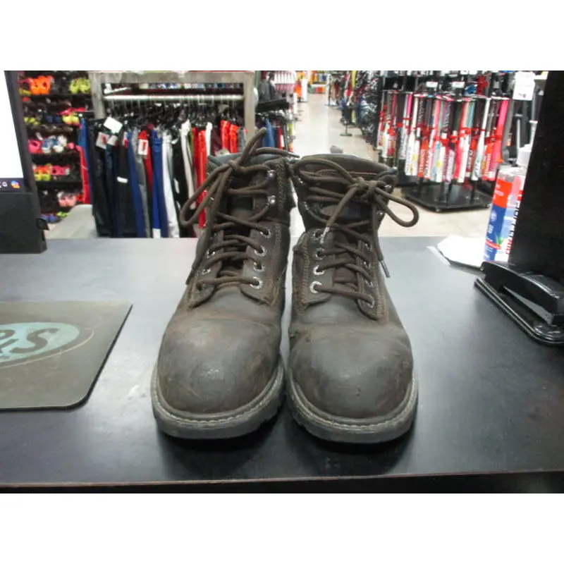 Used Wolvernie Waterproof Steel Toes Boots