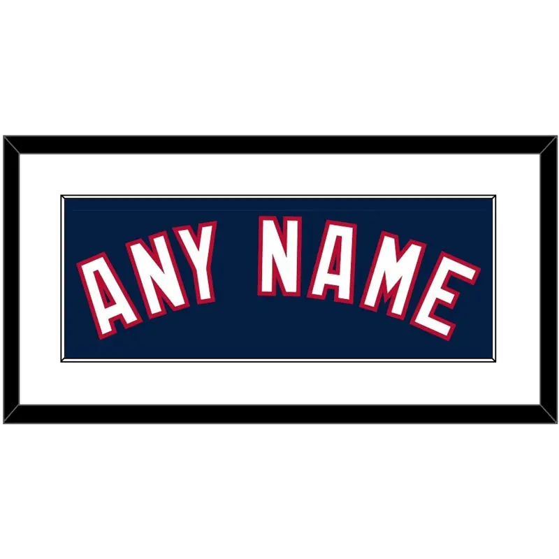 Washington Name - Alternate Blue - Single Mat 1
