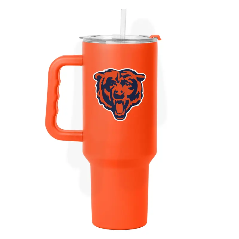 Chicago Bears Orange 40oz Flipside Powder Coat Tumbler