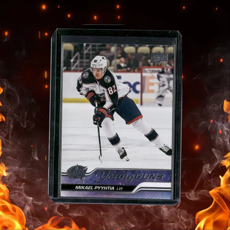 2023-24 Upper Deck Mikael Pyyhtia Young Guns Rookie #477