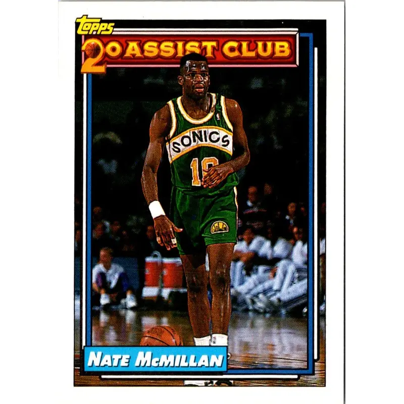 1992 Topps Nate McMillan #220