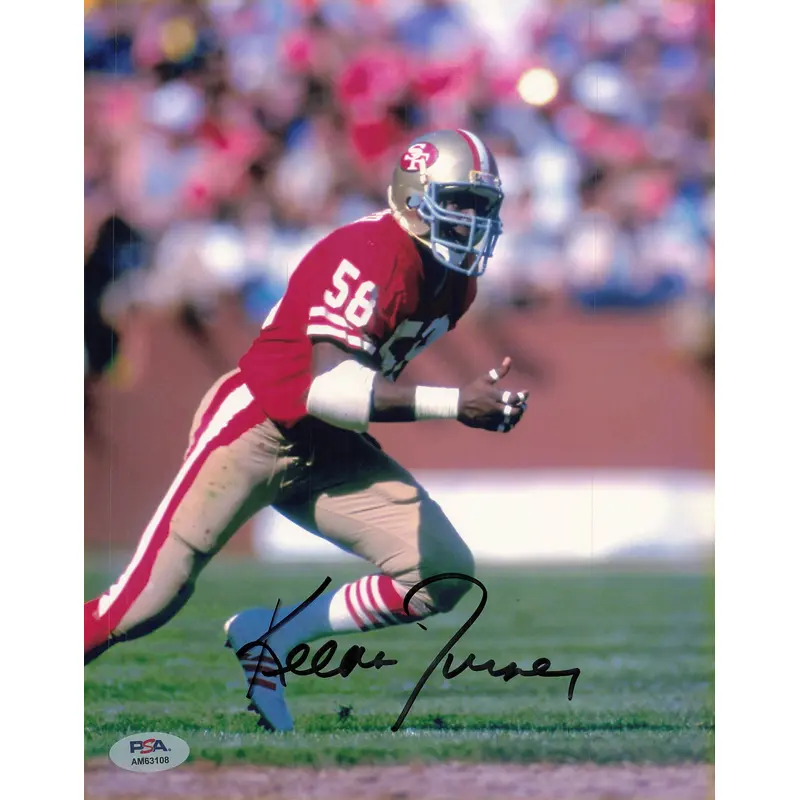 Keena Turner signed 8x10 photo PSA/DNA San Francisco 49ers Autographed