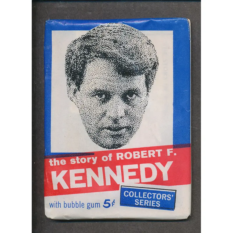 1968 Philadelphia Robert F. Kennedy Unopened Wax Pack