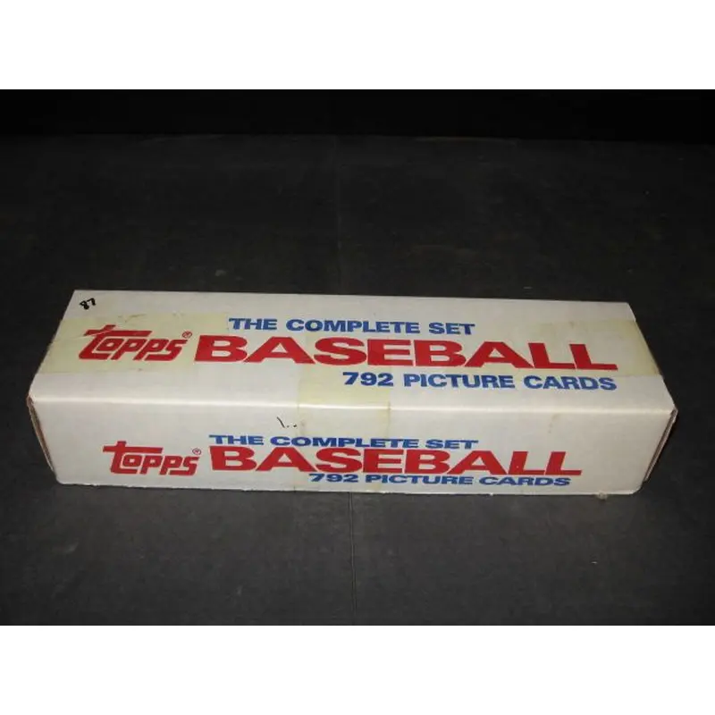 1987 Topps Baseball Factory Set (RWB)
