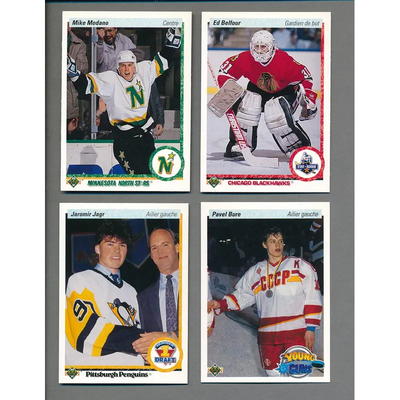 1990/91 Upper Deck Hockey Complete Set (French) (550)  NM/MT MT