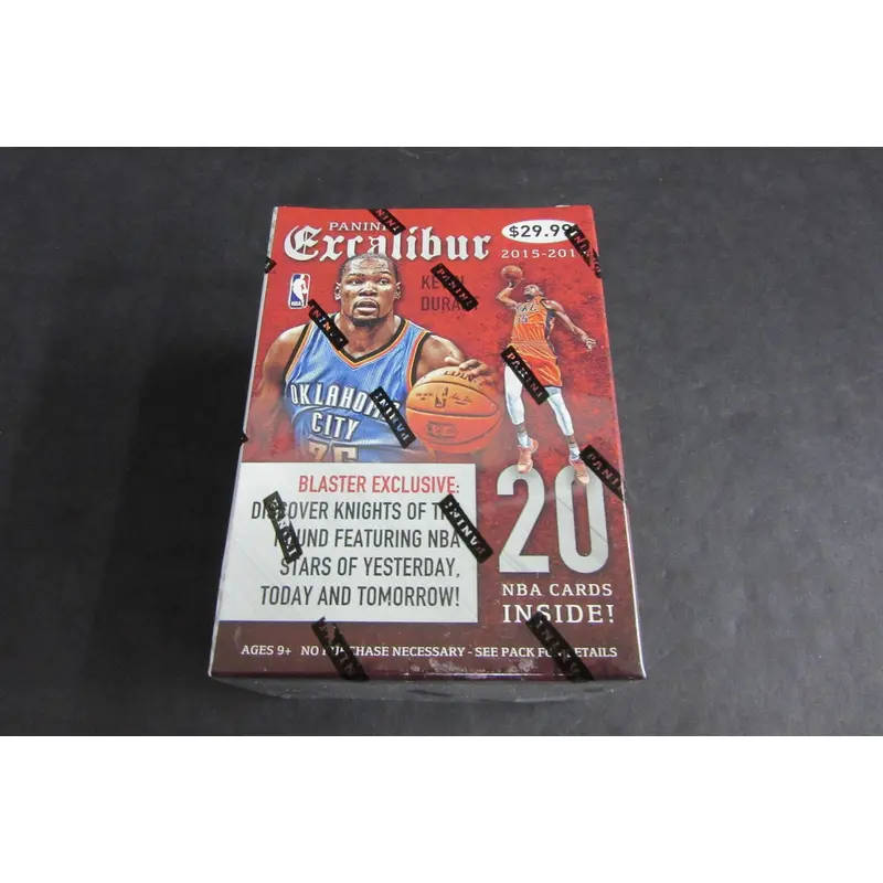 2015/16 Panini Excalibur Basketball Blaster Box (20 cards)
