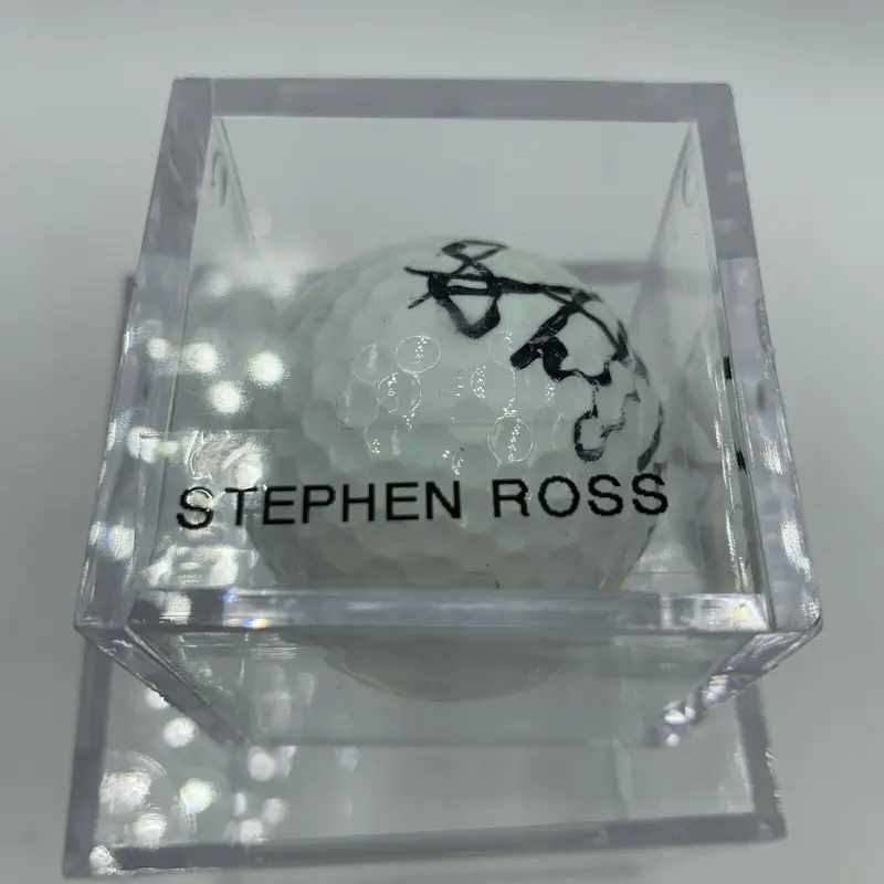 Stephen  Ross Signed Autographed Golf Ball PGA With JSA COA