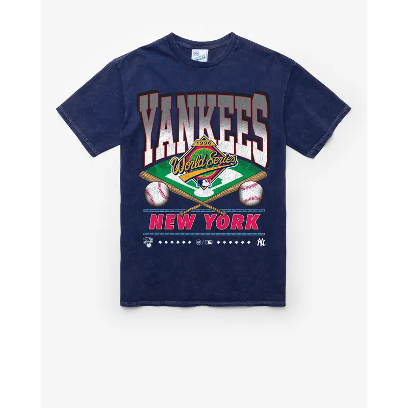 NEW YORK YANKEES COOPERSTOWN WORLD SERIES STRAIGHT SHOT VINTAGE '47 TUBULAR TEE