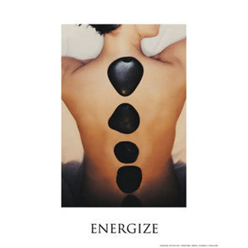 Spa Series "Energize" Inspirational Poster Print - Fitnus Corp.