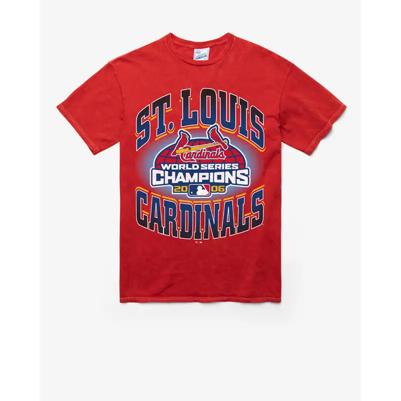 ST. LOUIS CARDINALS COOPERSTOWN WORLD SERIES LOCKER VINTAGE '47 TUBULAR TEE