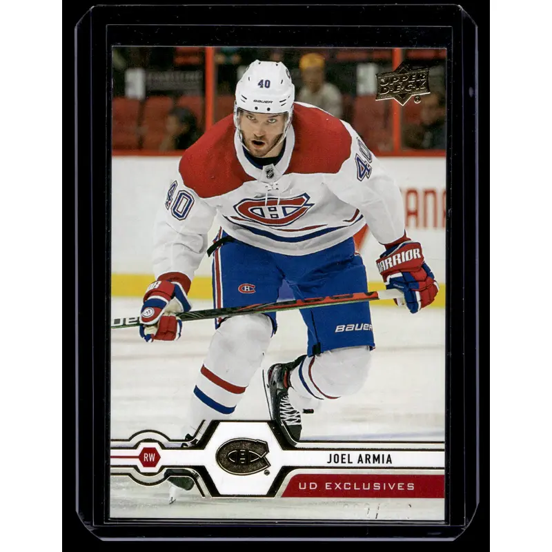 2019-20 Upper Deck - UD Exclusives - Joel Armia #302 /100