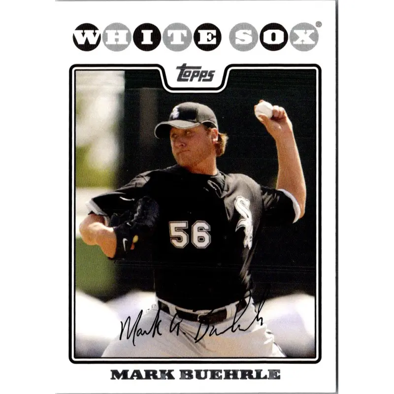2008 Topps Gold Foil Mark Buehrle #224