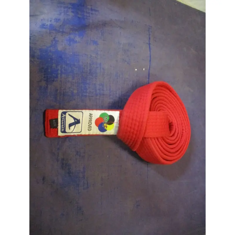 Used Arawaza WKF Approved 4/270 Karate Belt