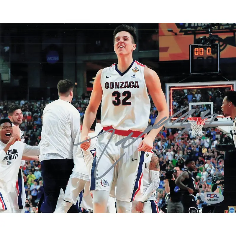 Zach Collins signed 8x10 photo PSA/DNA Portland Gonzaga autographed Trail Blazers