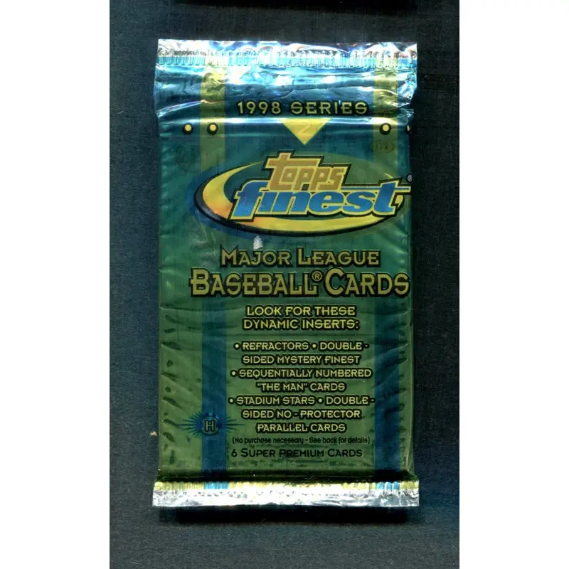 1998 Topps Finest Baseball Unopened Series 2 Pack (Hobby)