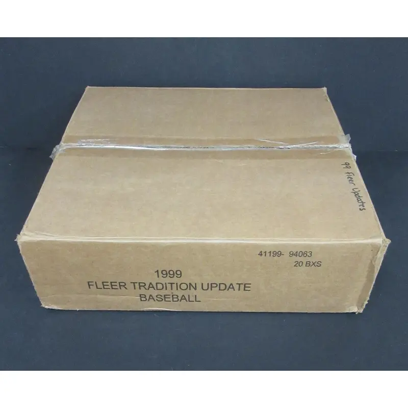 1999 Fleer Tradition Baseball Update Factory Set Case (20 Sets)