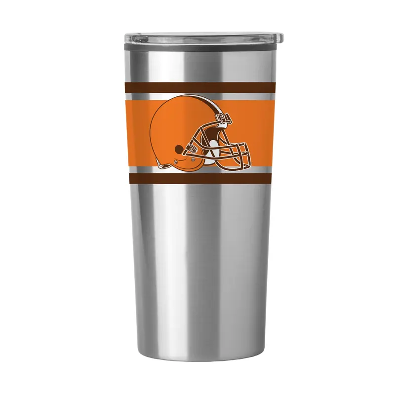 Cleveland Browns Stripe 20 oz Fusion Tumbler