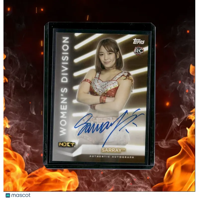 2021 Topps WWE Women's Division Sarray Rookie Auto 070/199 #A-SR