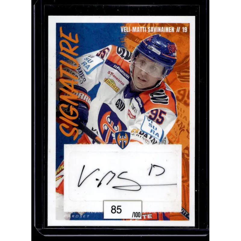 2022-23 Cardset Signature Veli-Matti Savinainen /100
