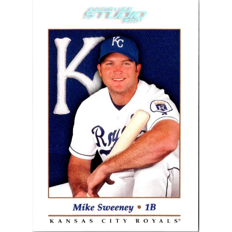 2001 Donruss Studio Mike Sweeney #75
