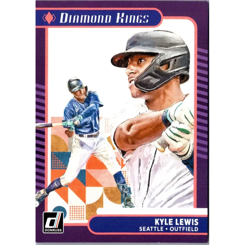 2021 Donruss Holo Purple Kyle Lewis #13