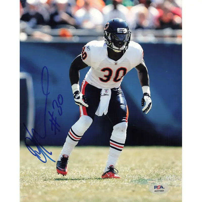D.J. Moore Signed 8x10 photo PSA/DNA Chicago Bears Autographed