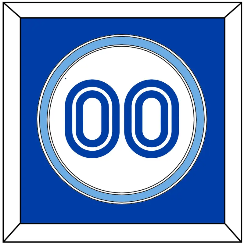 Toronto Number - Home White (1981-1996) - Double Mat 2