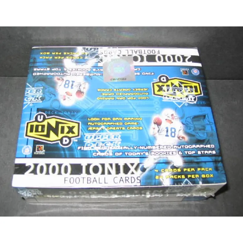 2000 Upper Deck Ionix Football Box