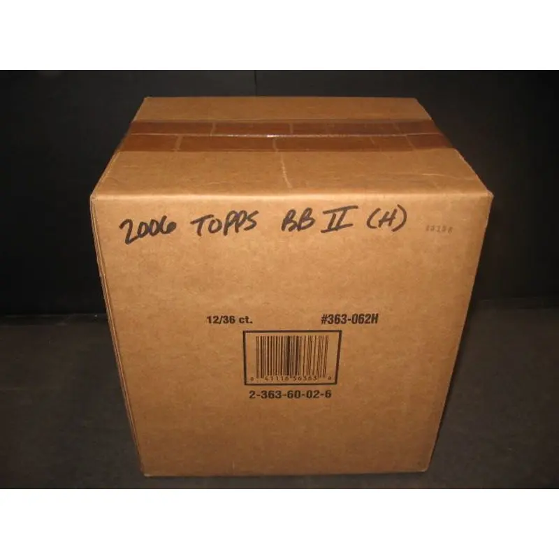 2006 Topps Baseball Series 2 Case (Hobby) (12 Box)