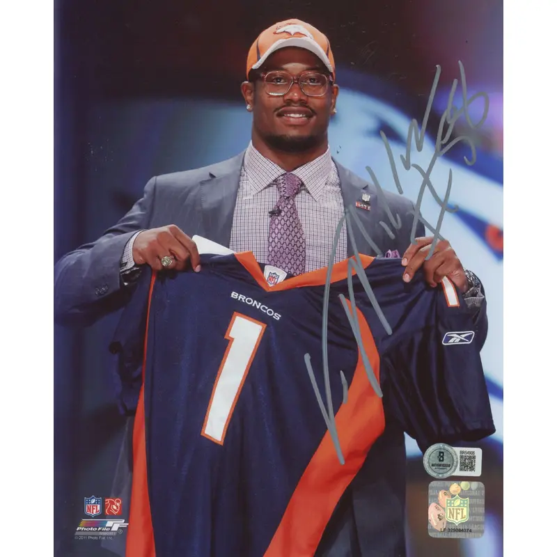 Broncos Von Miller Authentic Signed 8x10 Photo Autographed BAS #BR54906
