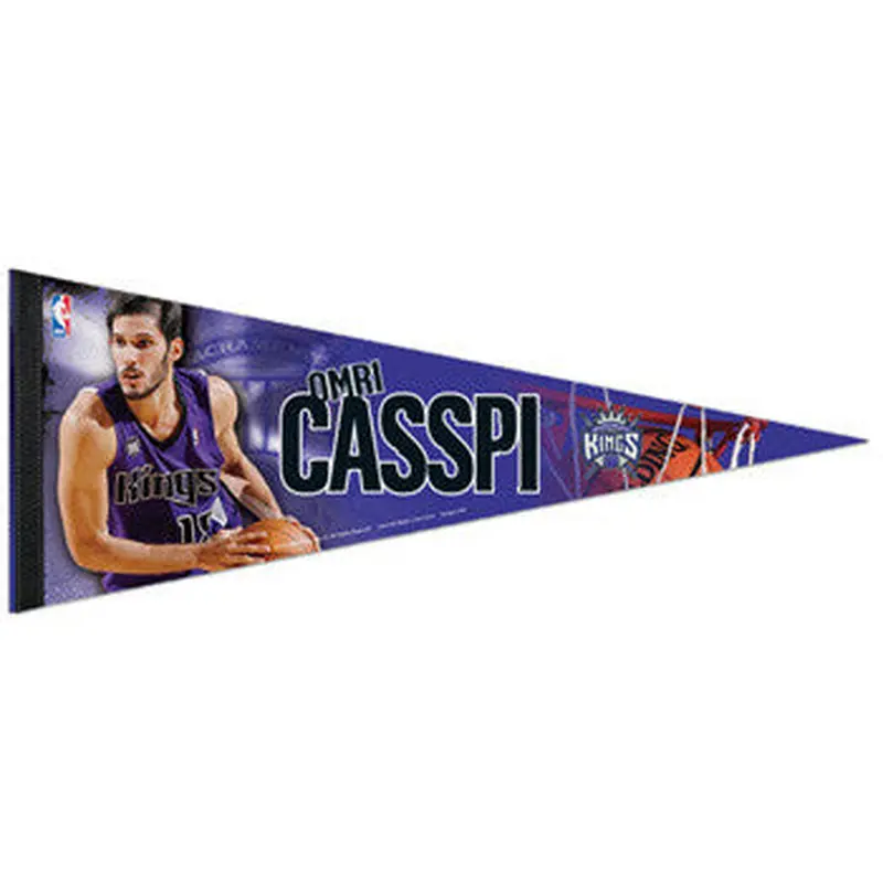 Omri Casspi Sacramento Kings Premium Felt Pennant (L.E. /2010) - Wincraft