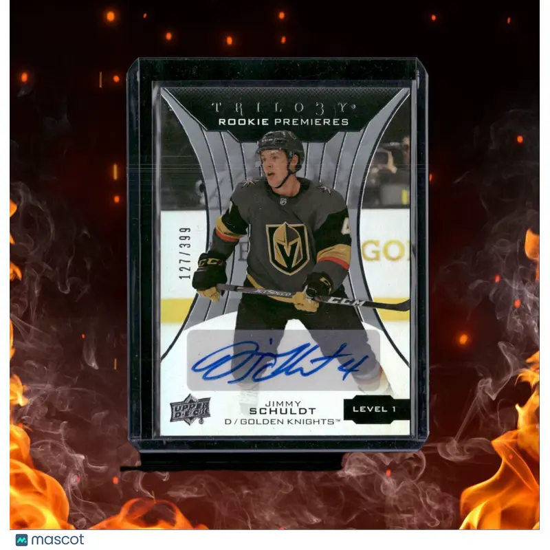 2019-20 Upper Deck Trilogy Jimmy Schuldt Premieres Level 1 Rookie Auto 127/399