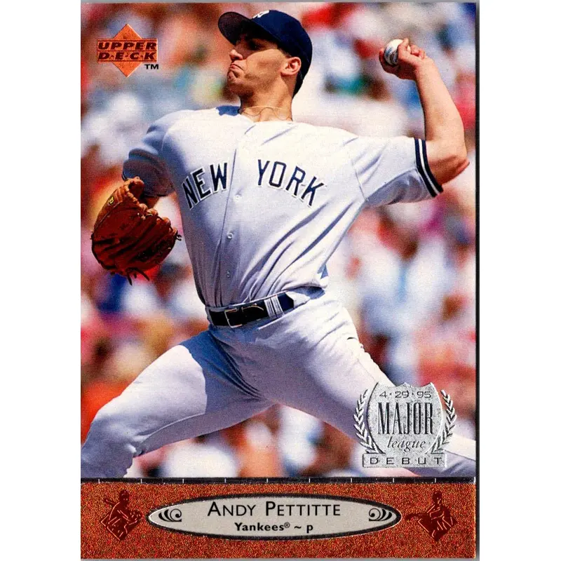 1996 Upper Deck Andy Pettitte #144