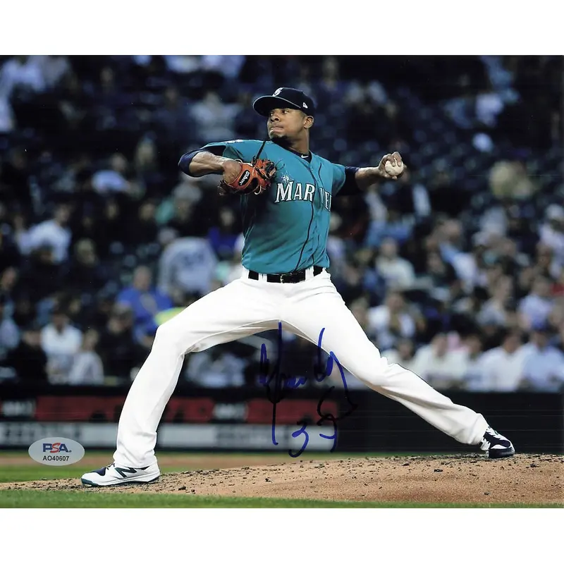 Ariel Miranda signed 8x10 photo PSA/DNA Seattle Mariners Autographed
