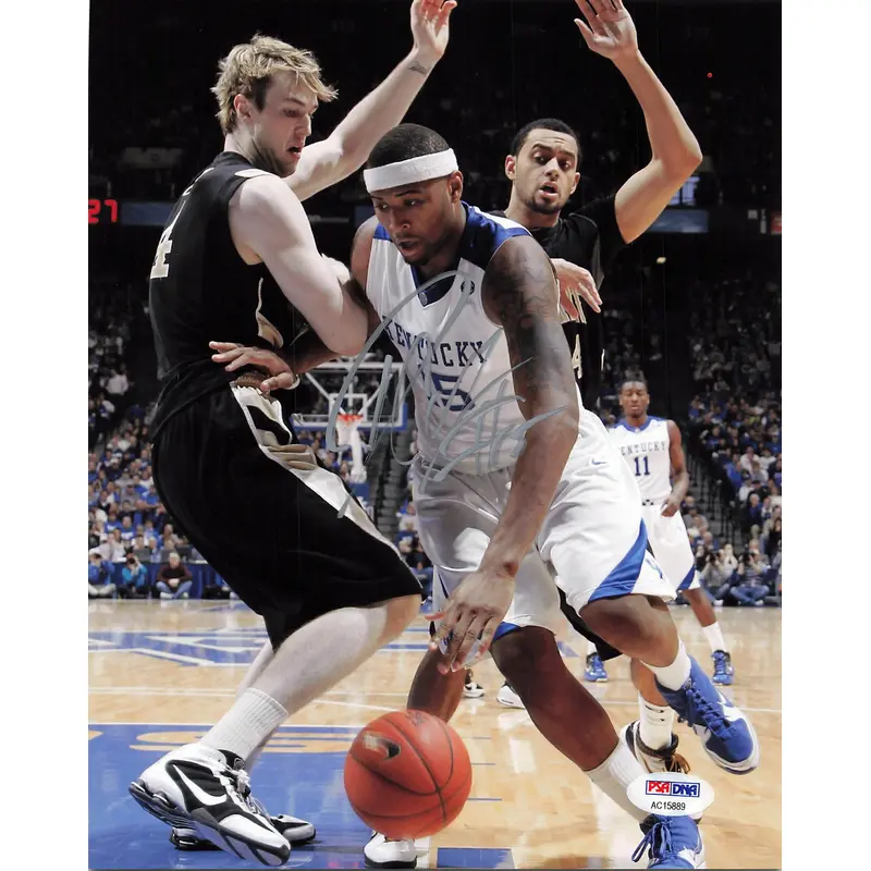 Demarcus Cousins signed 8x10 photo PSA/DNA Warriors Autographed Kentucky Wildcats