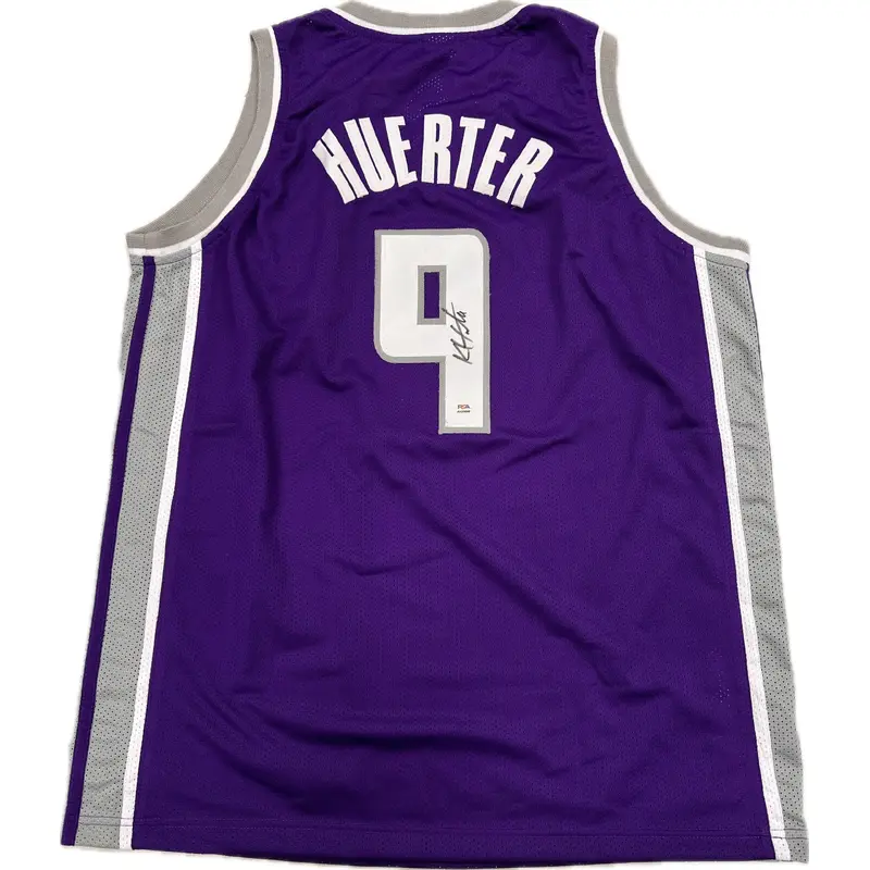 Kevin Huerter signed jersey PSA/DNA Sacramento Kings Autographed